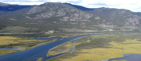 Yukon Territory landscape