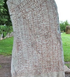 Rune stone monument